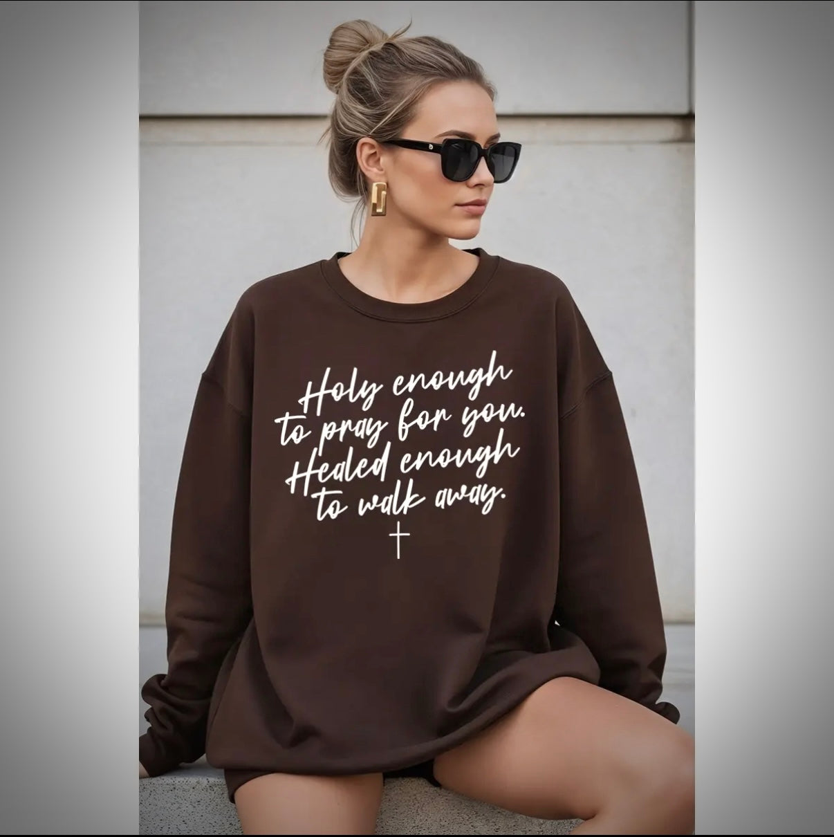 Holy Enough Crewneck