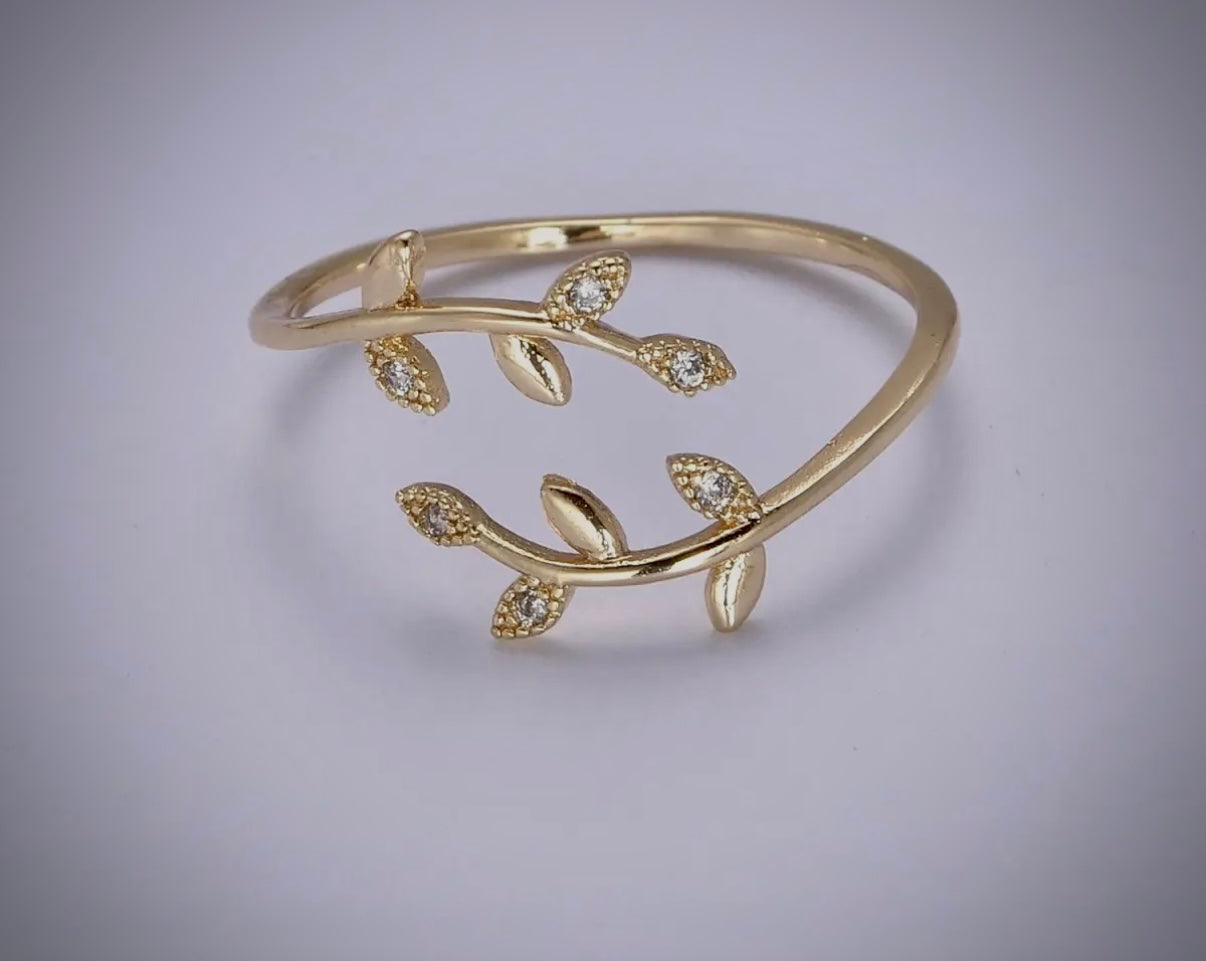 Olive Vine Ring