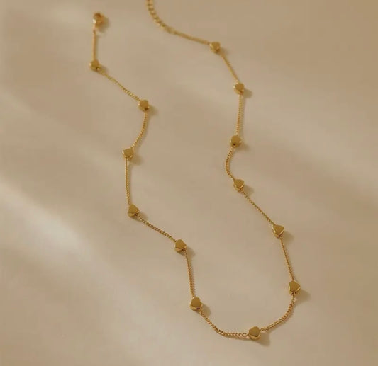 Gold Heart Necklace