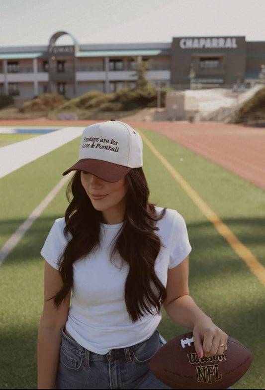 Sundays Are For Jesus & Football Hat