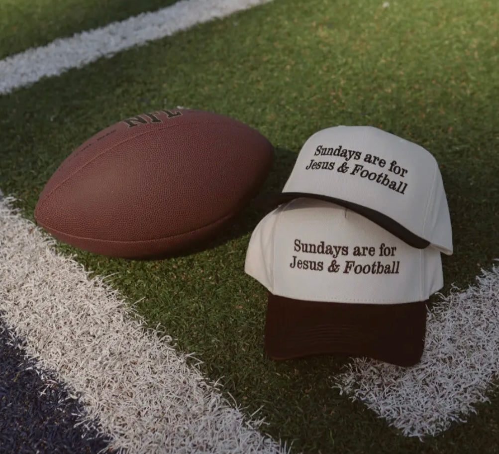 Sundays Are For Jesus & Football Hat