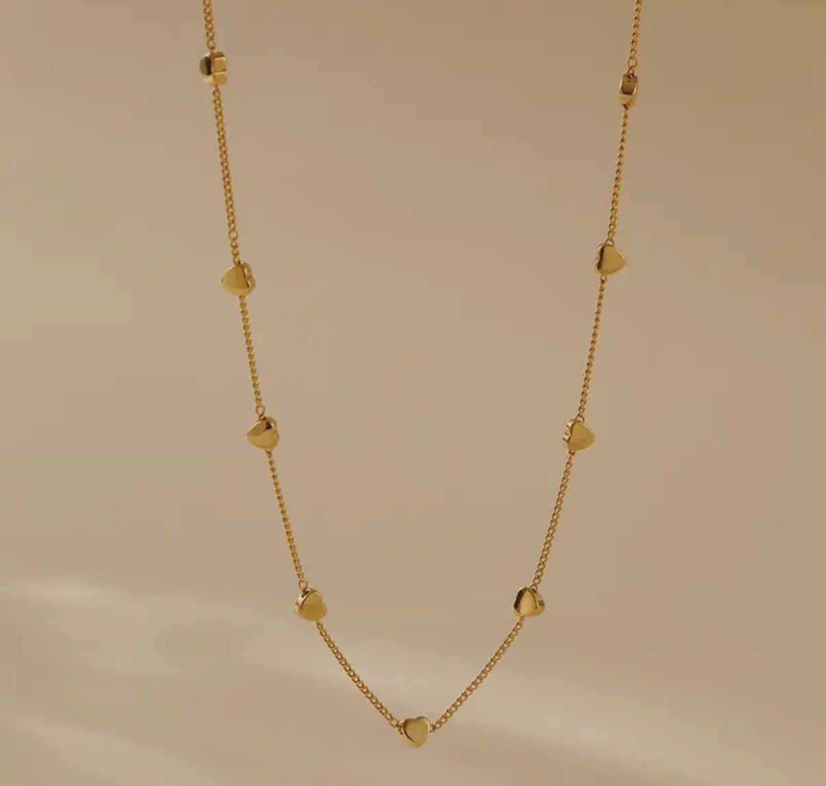 Gold Heart Necklace