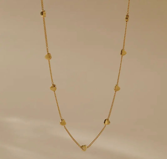 Gold Heart Necklace
