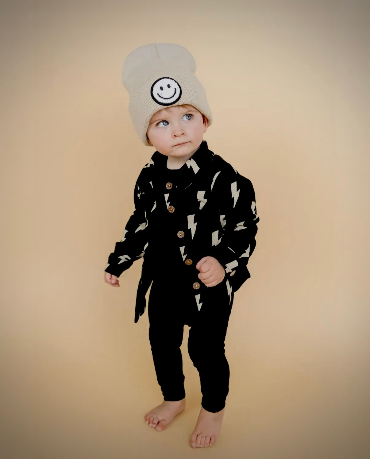 Mini GLOW- Black Bolt Shacket ⚡️