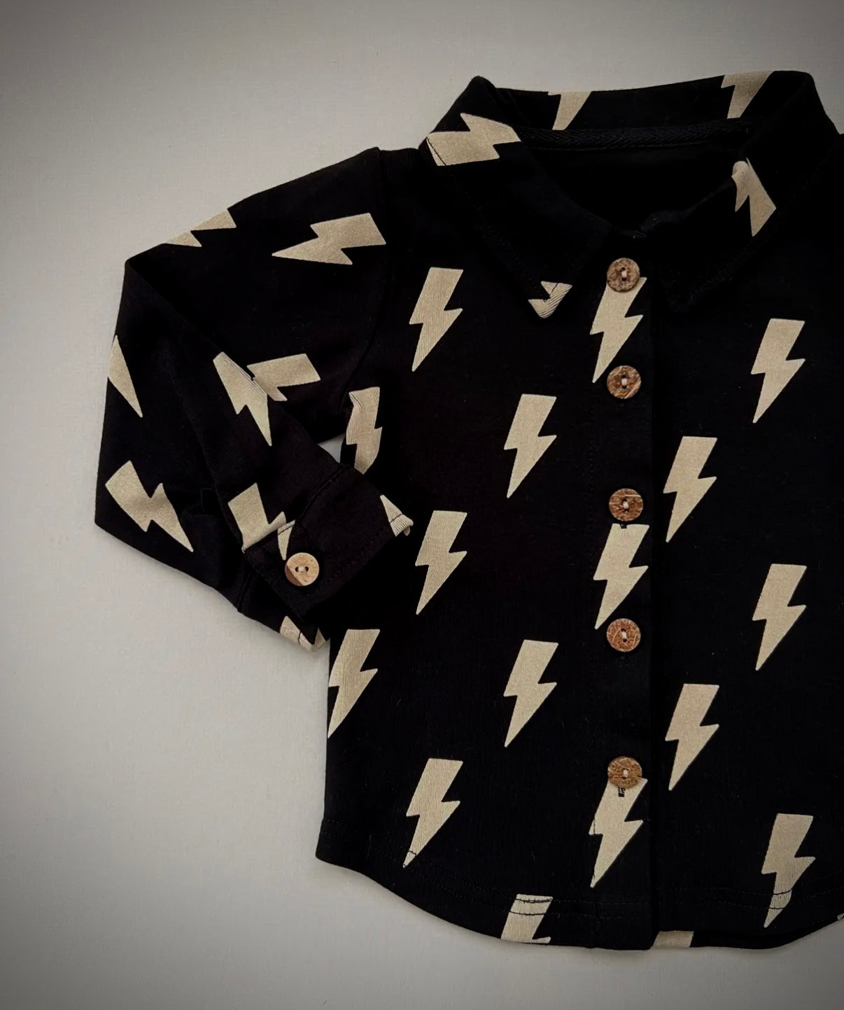 Mini GLOW- Black Bolt Shacket ⚡️